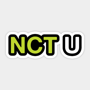 NCT U Sticker